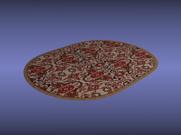 Oval Area Rug preview image 1